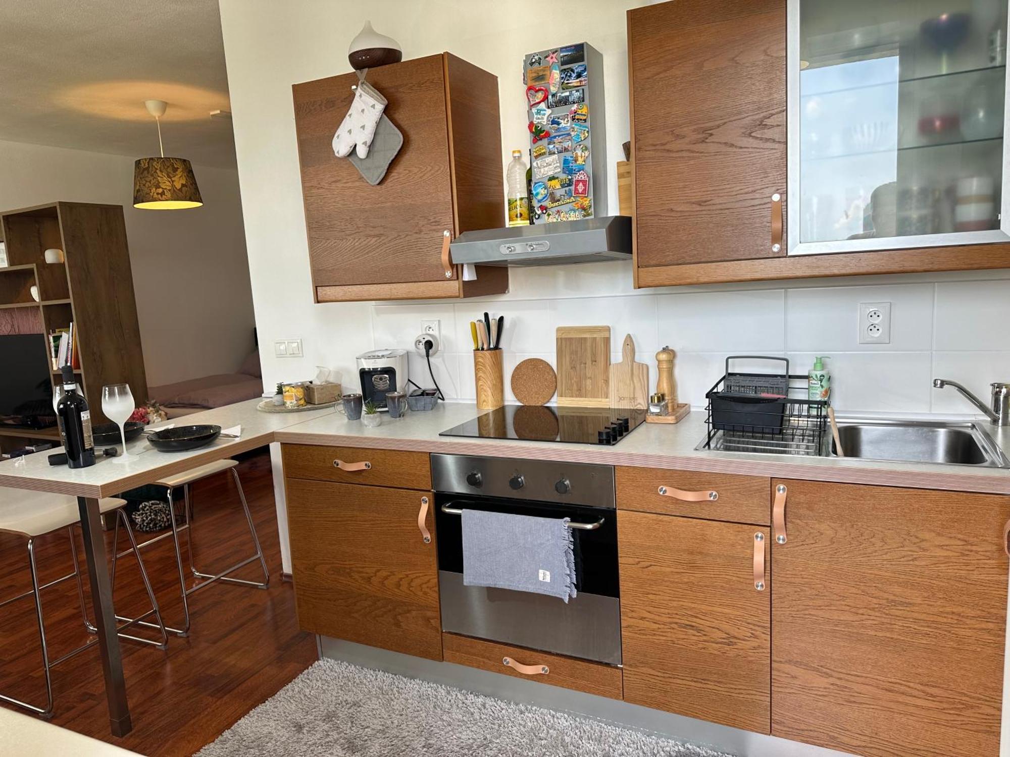Cozy Apartment With Nice Balcony Seating, 9Th Floor, Parking Bratislava Luaran gambar